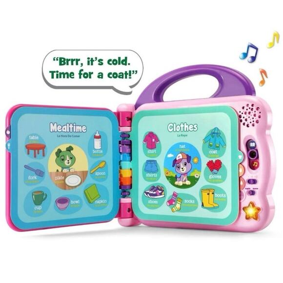 LeapFrog Scout and Violet 100 Words Book, bilingual educational toy 18+months - Picture 7 of 10